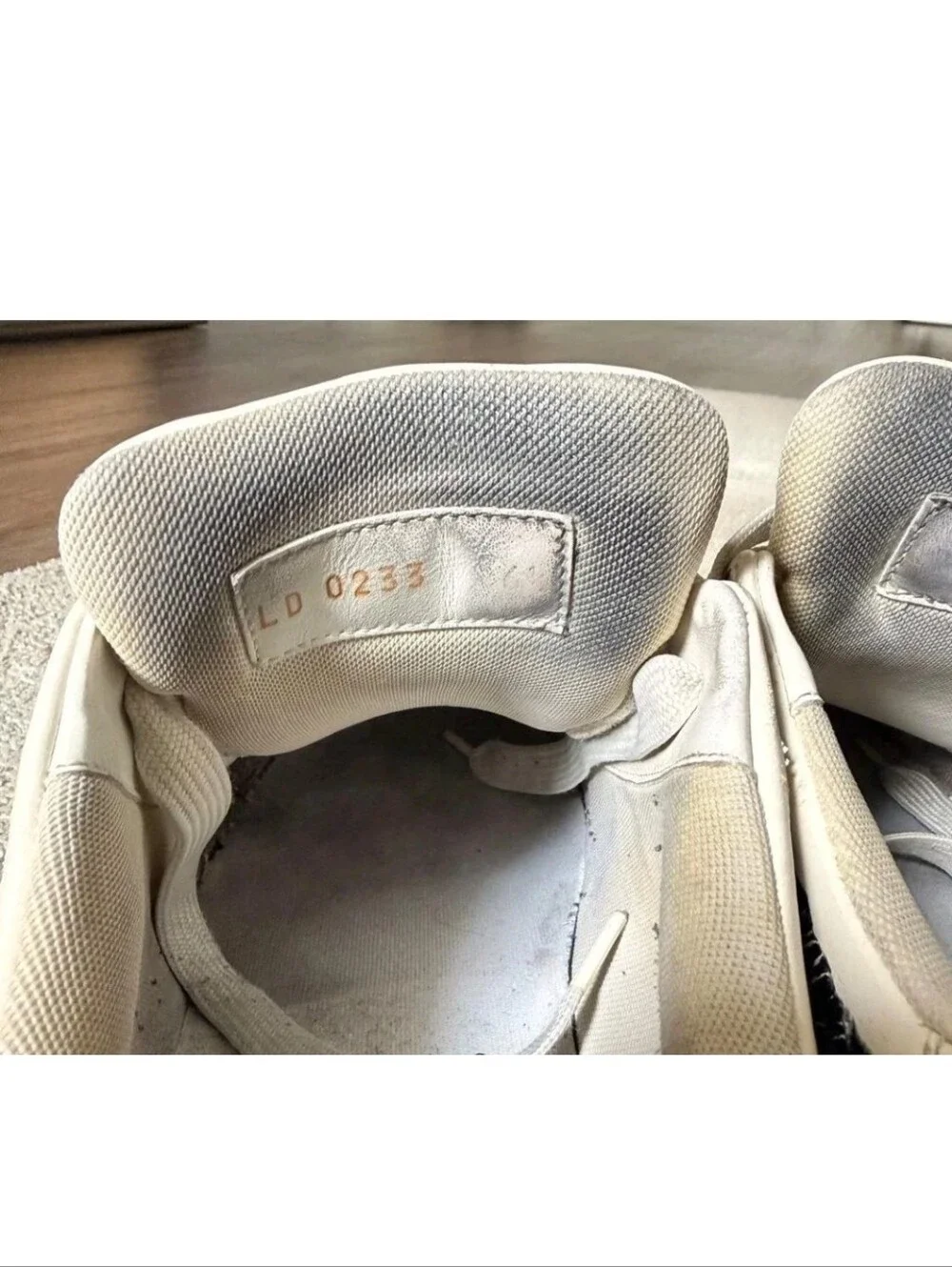 Louis Vuitton LV 'Colored In' White Trainer Men's Sneaker Size 6.5 LV/8 US